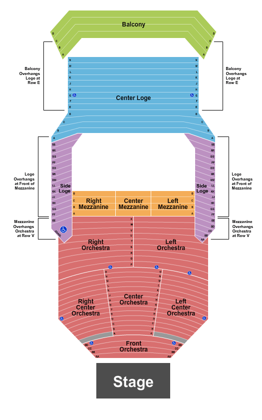 Uihlein Hall At Marcus Center SIX Seating Chart